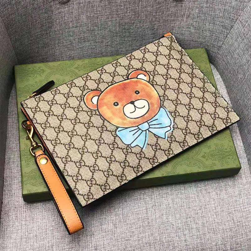 GUCCI(グッチ) × KAI テディベア クラッチバッグ - 画像 (3)