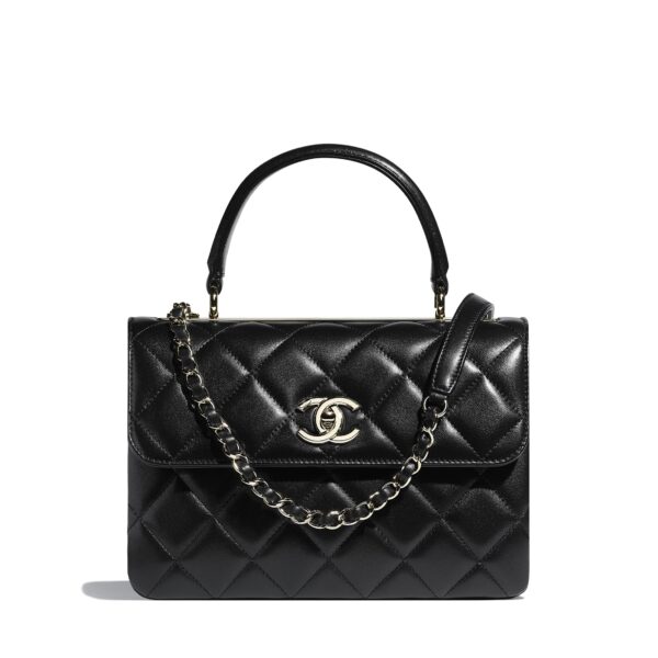 トップハンドル フラップ バッグ