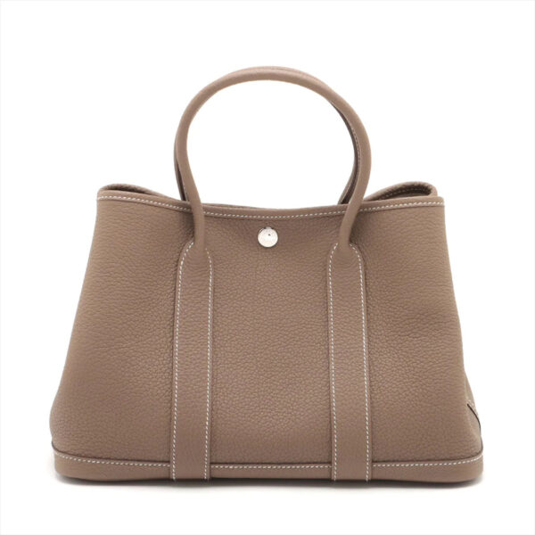 エルメス ガーデンパーティTPM カントリー エトゥープ シルバー金具