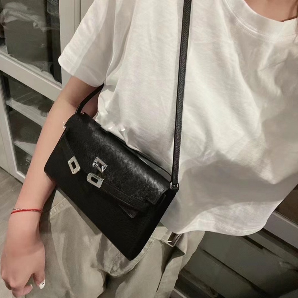 【上品シンプル】HERMES ケリー トゥ ゴー バッグ - 画像 (6)