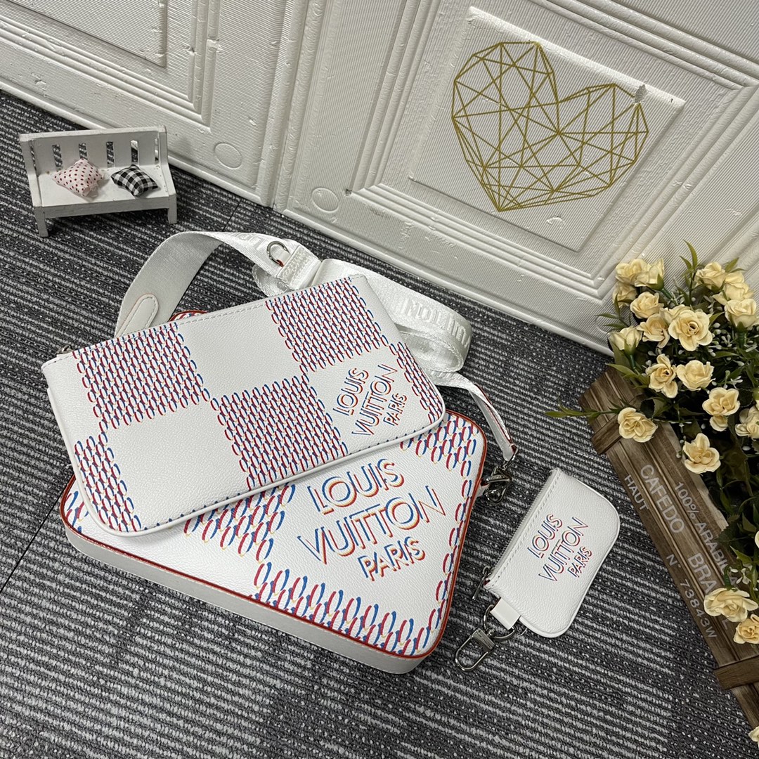 【Louis Vuitton 】(ルイヴィトン)Trio amier Spray クロスボディバッグ 25.0 x 18.5 x 7.0 cm - 画像 (4)
