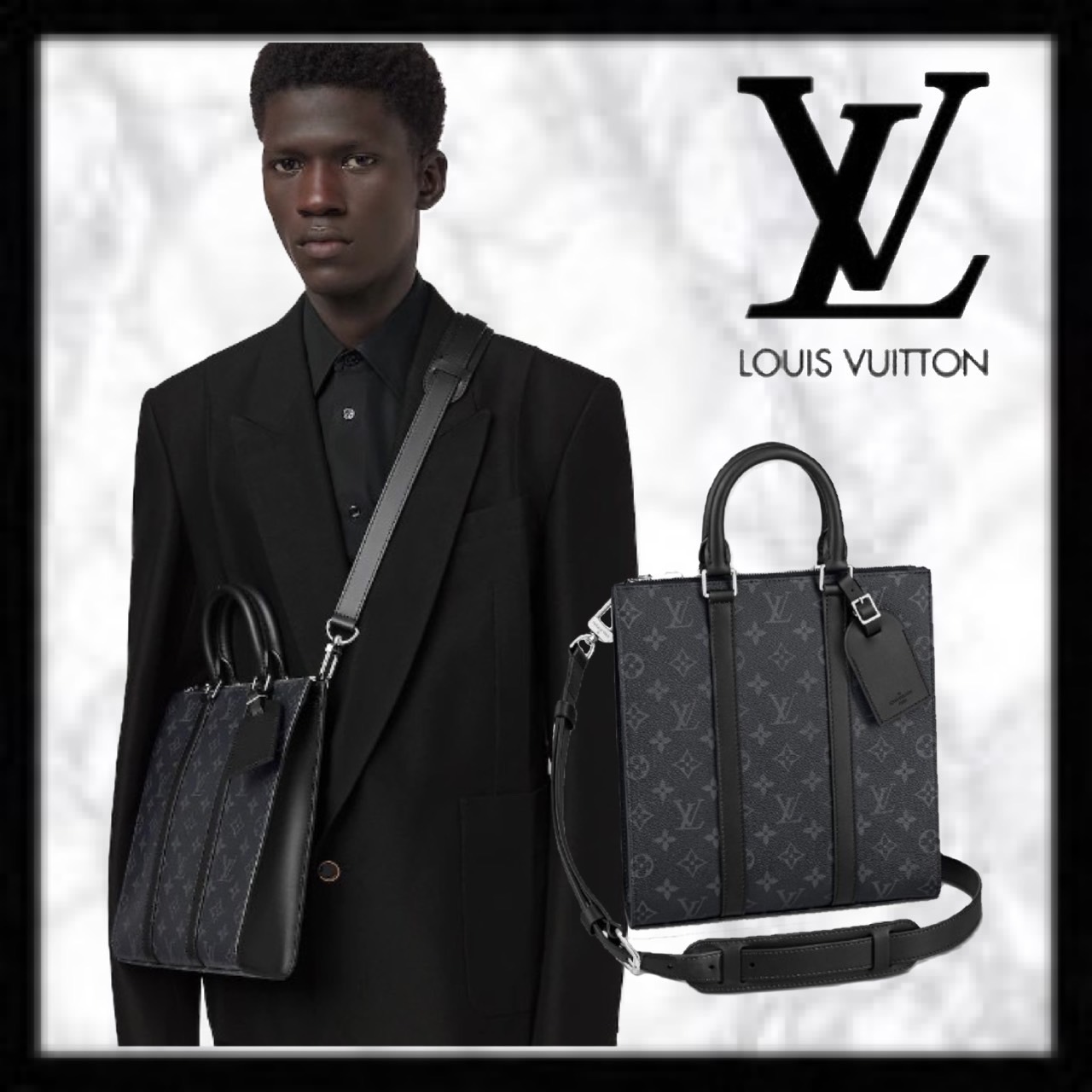 【売れ筋】Louis Vuitton サックプラ クロス モノグラム バッグ