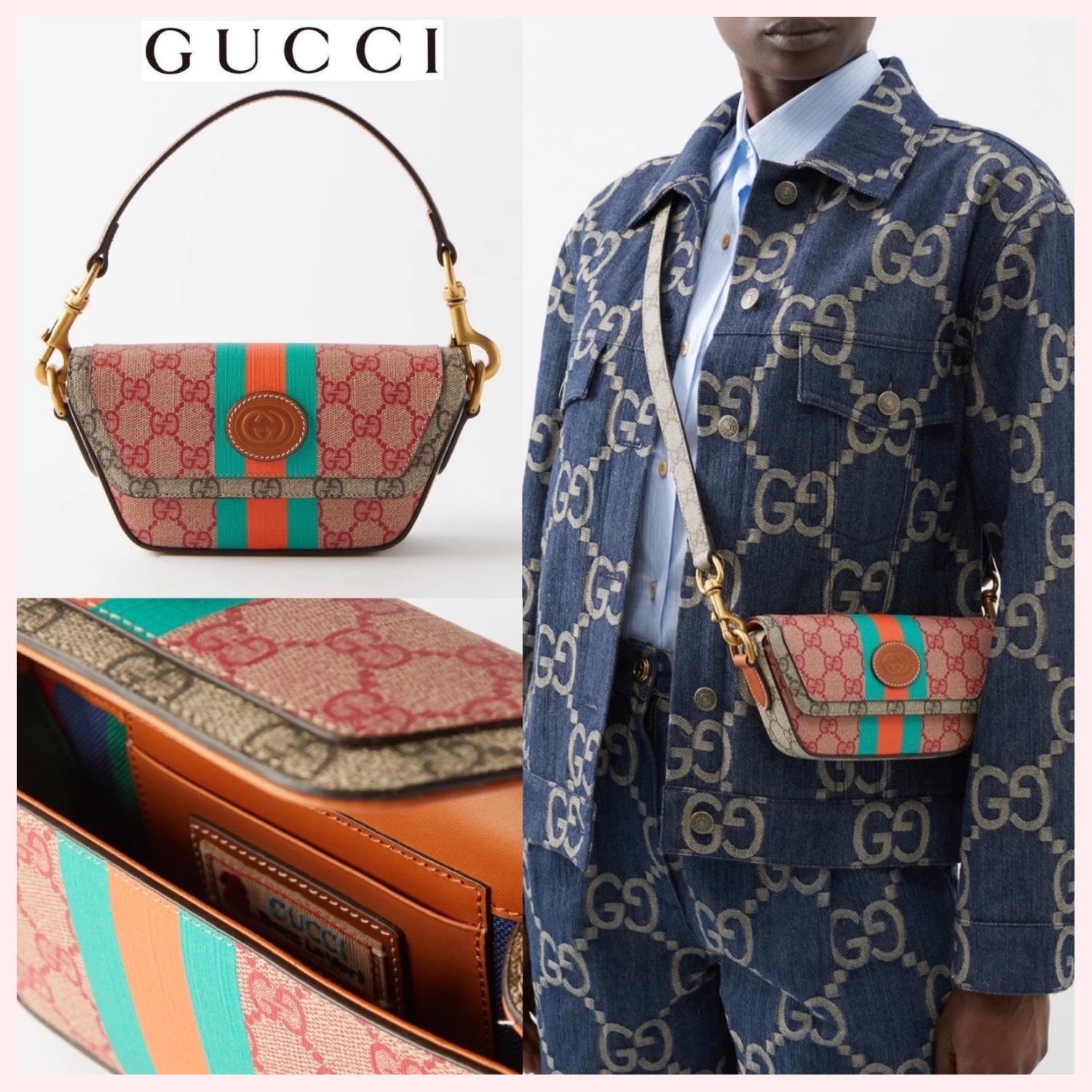 ★GUCCI★関税込日本未入荷GG Supreme ショルダーバッグ - 画像 (8)