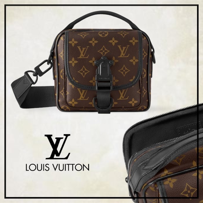 ミニマリストに 必要最小限LouisVuitton クエストメッセンジャー M46973