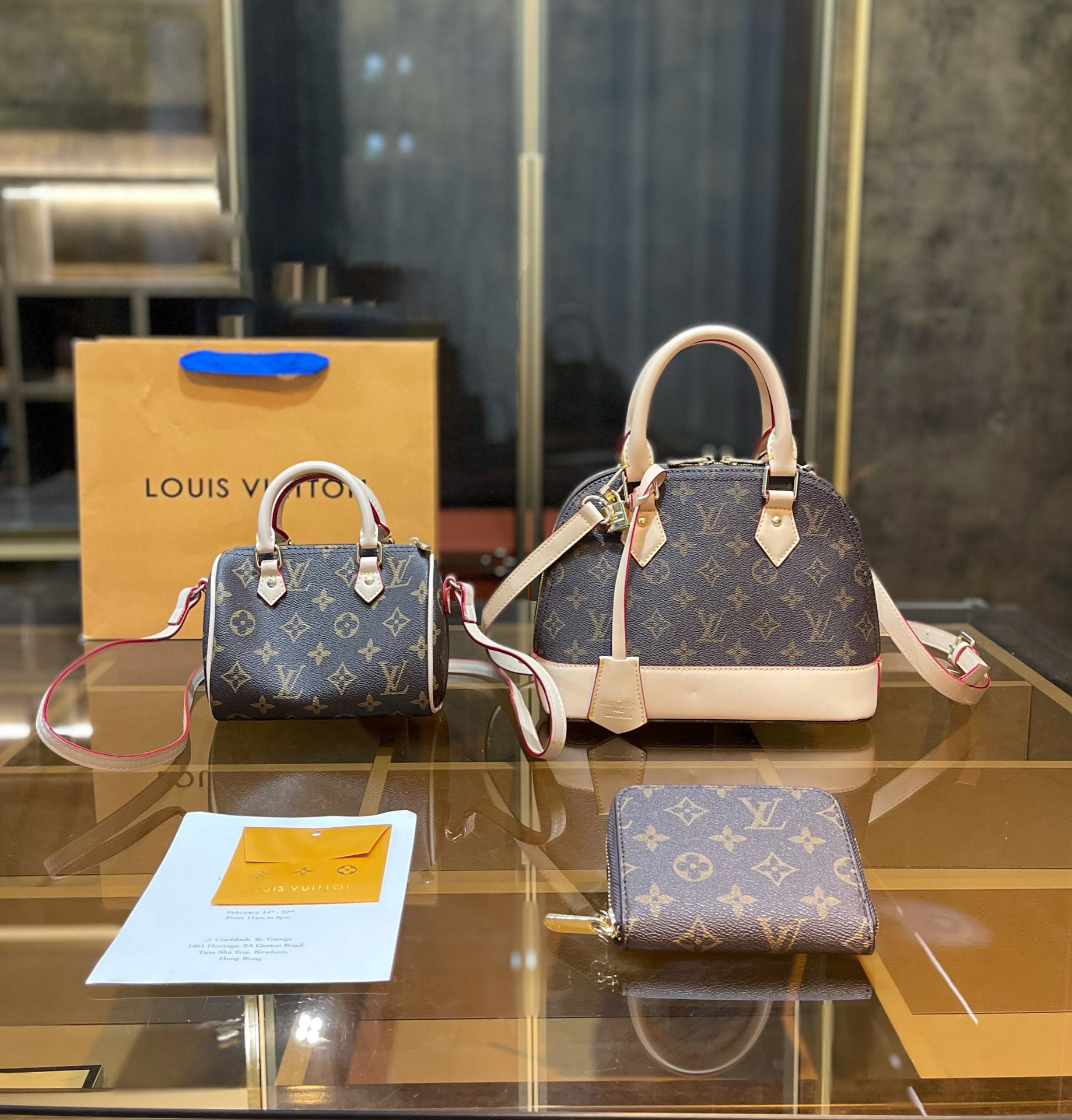 【大人気定番商品♪】LOUISVUITTON 古い花3点セット お得