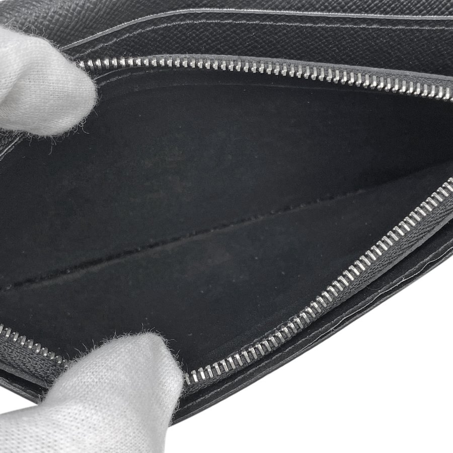 ルイヴィトン LOUIS VUITTON ポルトフォイユ ブラザ 札入れ 小銭入れ 二つ折り シュプリーム SUPREME 長財布 エピ ノワール(ブラック) M67721 - 画像 (6)