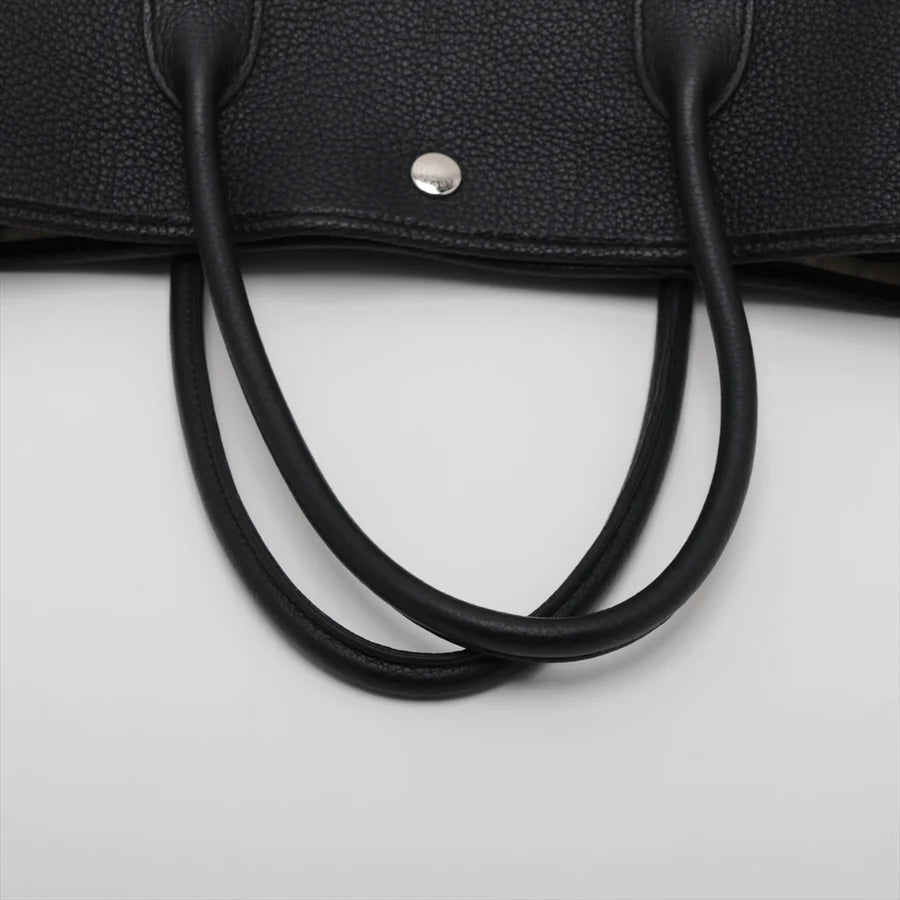 エルメス ガーデンパーティPM ネゴンダ ブラック シルバー金具 - 画像 (3)