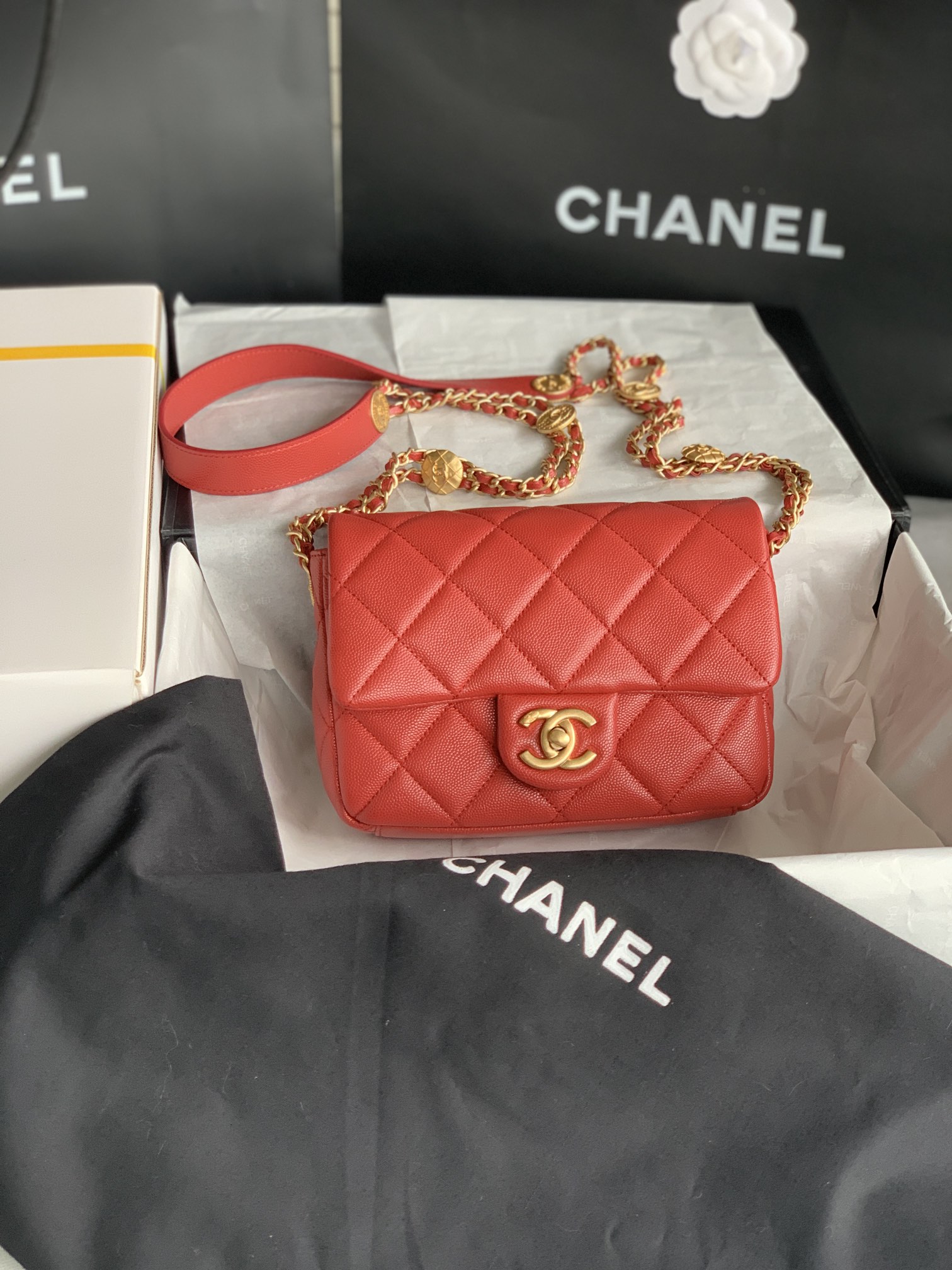 Chanel MINI CLASSIC FLAP BAG 3369