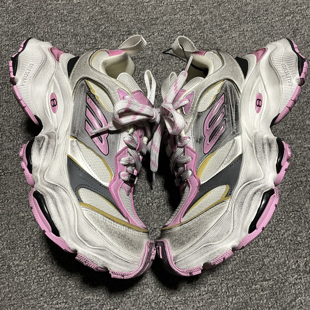 Balenciaga WMNS Cargo Sneaker Grey/White/Pink(785756W2MV11950) - 画像 (8)