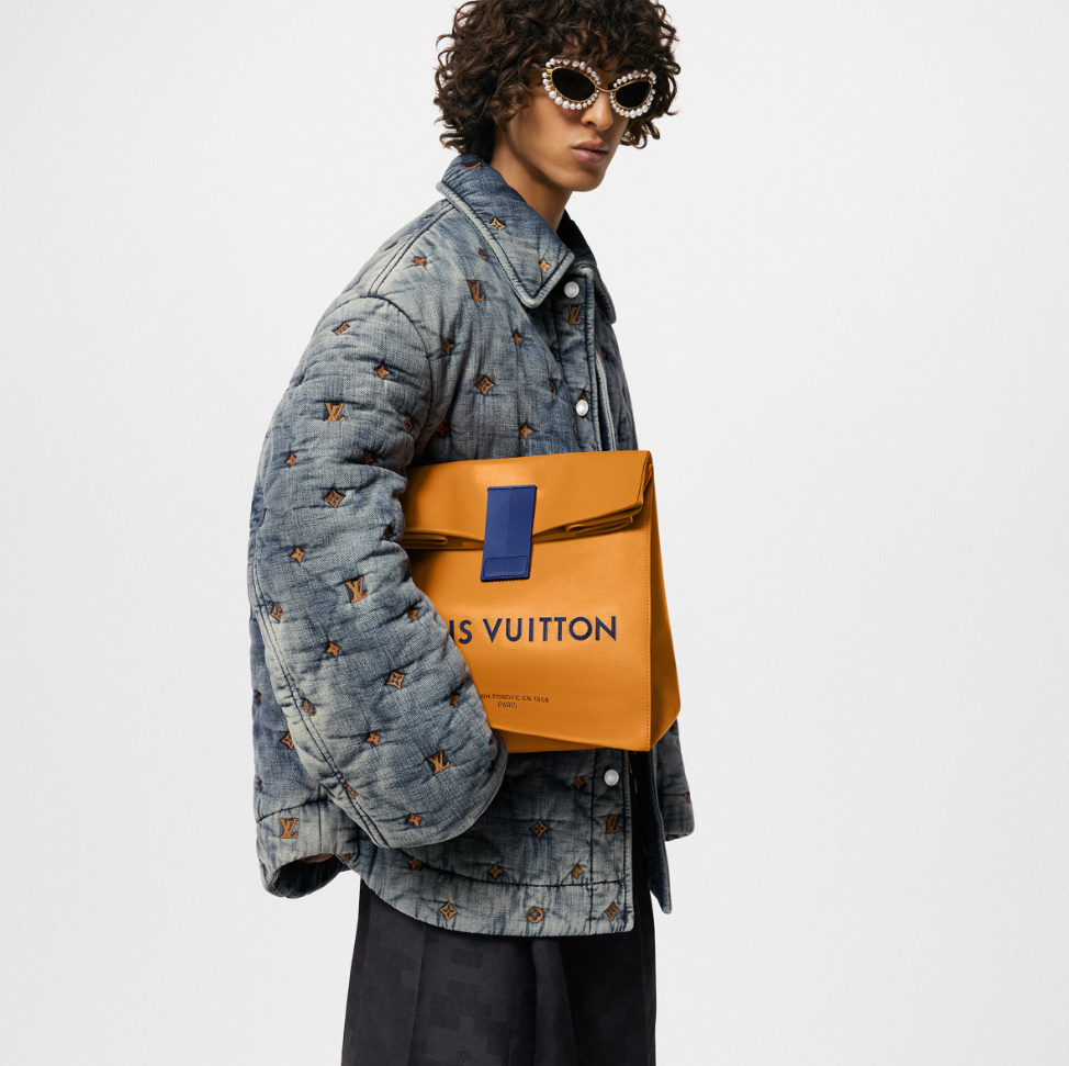 ◆ユニークデザイン【 Louis Vuitton 】サンドウィッチ・バッグ M24578 - 画像 (9)