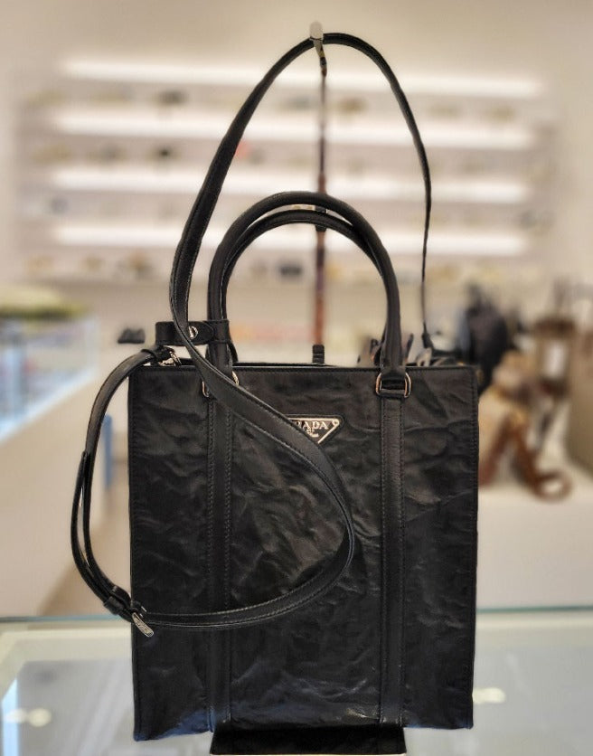 ★PRADA★ナッパ レザー ミニ トート ショルダーパック - 画像 (5)