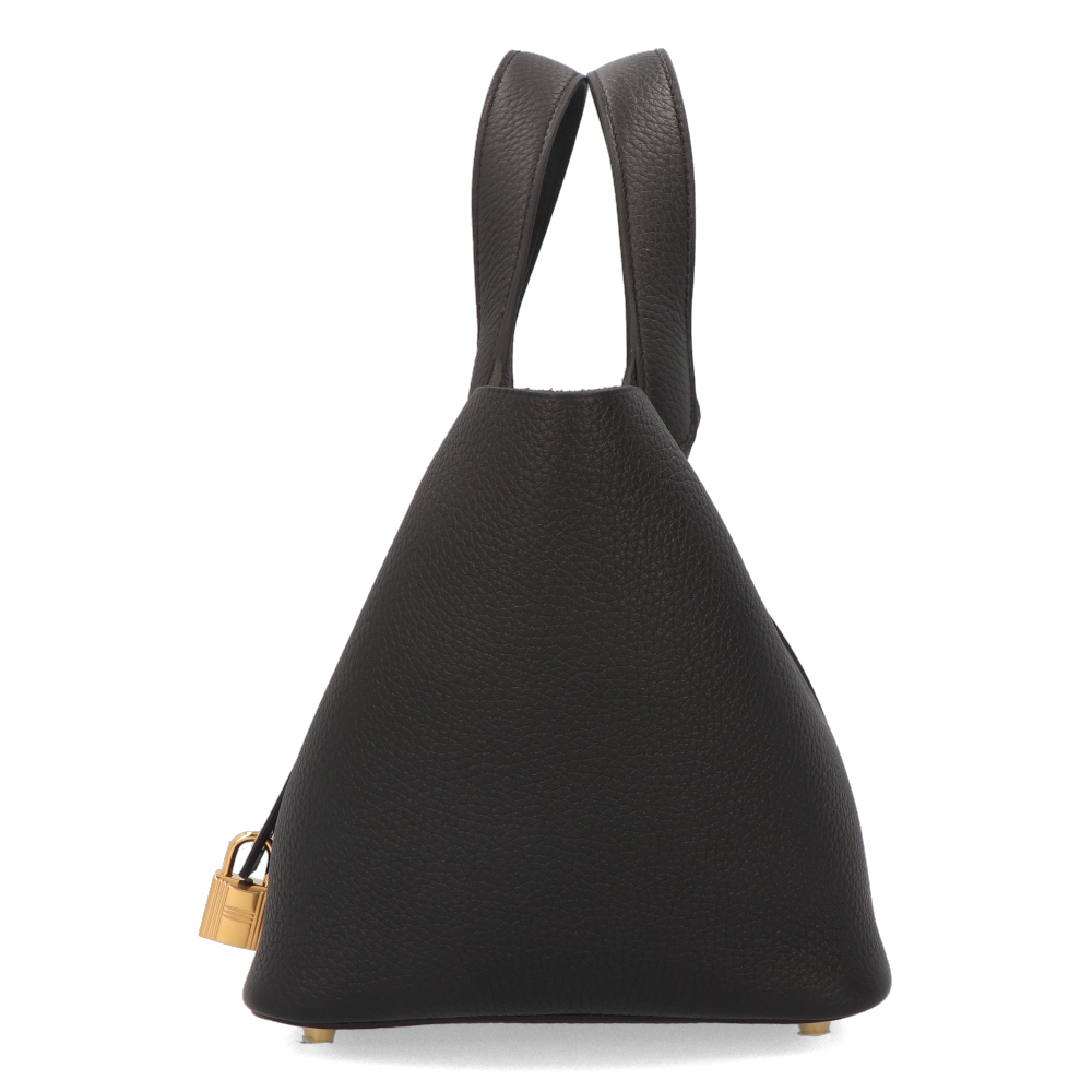 HERMES エルメス ピコタン PM ブラック トリヨン - 画像 (8)