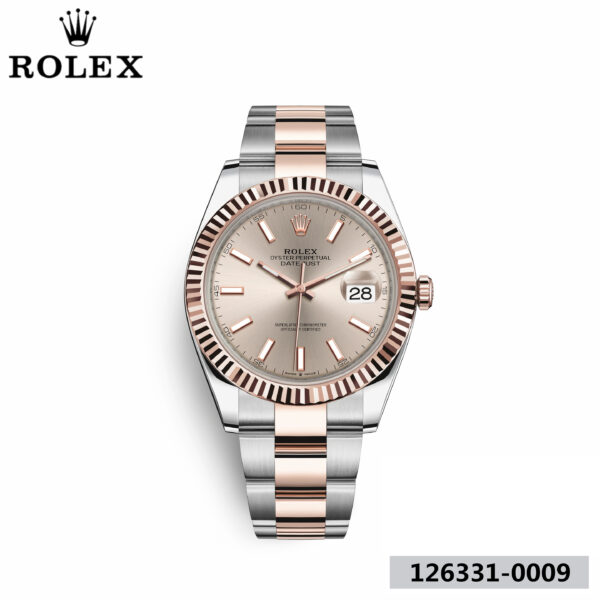 デイトジャスト 41 オイスター 41 mm オイスタースチール＆エバーローズゴールド