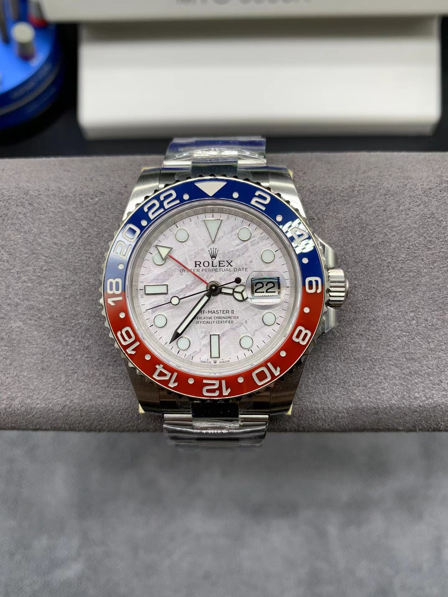 ロレックス GmtマスターⅡ 自動巻き ブラック 文字盤 ホワイトゴールド 126719BLRO-0002 - 画像 (4)