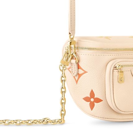 【LOUIS VUITTON】ミニベルトバッグ LV モノグラム レザー ロゴ - 画像 (5)