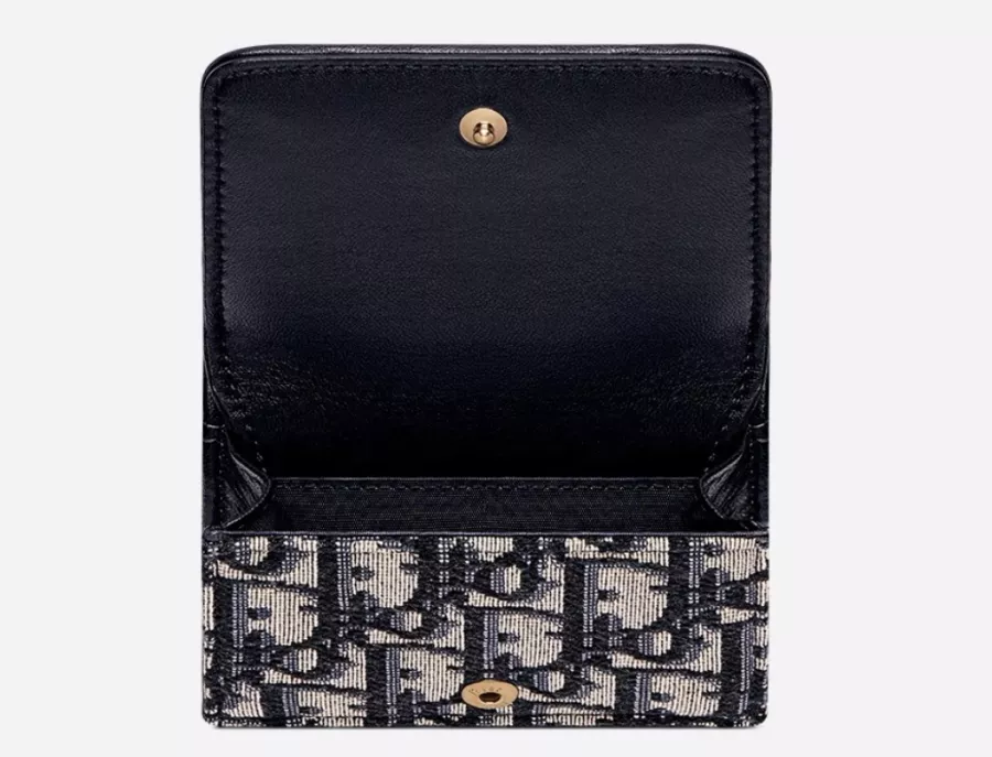 【DIOR】ディオール オブリーク 30 MONTAIGNE コンパクト財布 - 画像 (6)