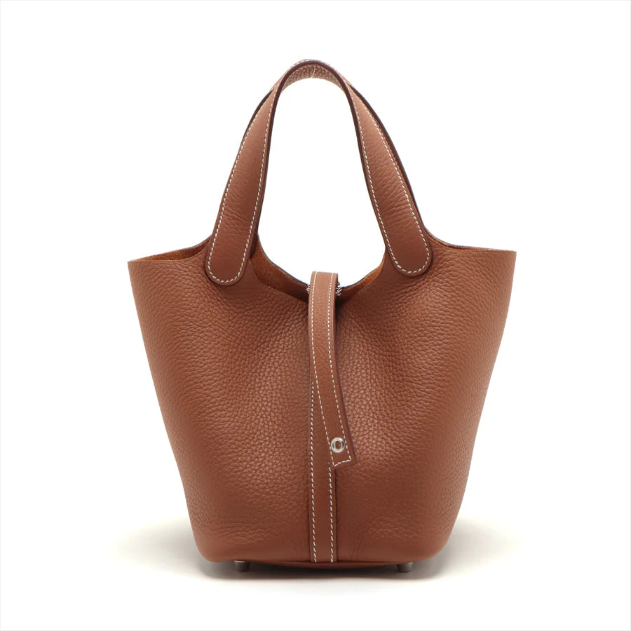 エルメス ピコタンロックPM トリヨンクレマンス ゴールド シルバー金具 - 画像 (9)