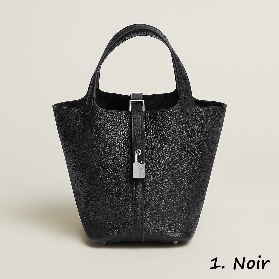 HERMES エルメス ピコタン PM ブラック トリヨン - 画像 (2)