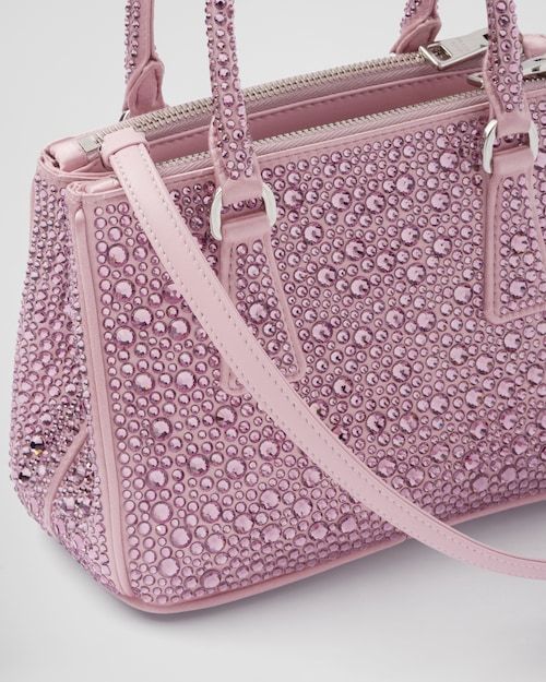 ★PRADA直営店★ガレリア クリスタル サテン ミニバッグ - 画像 (17)