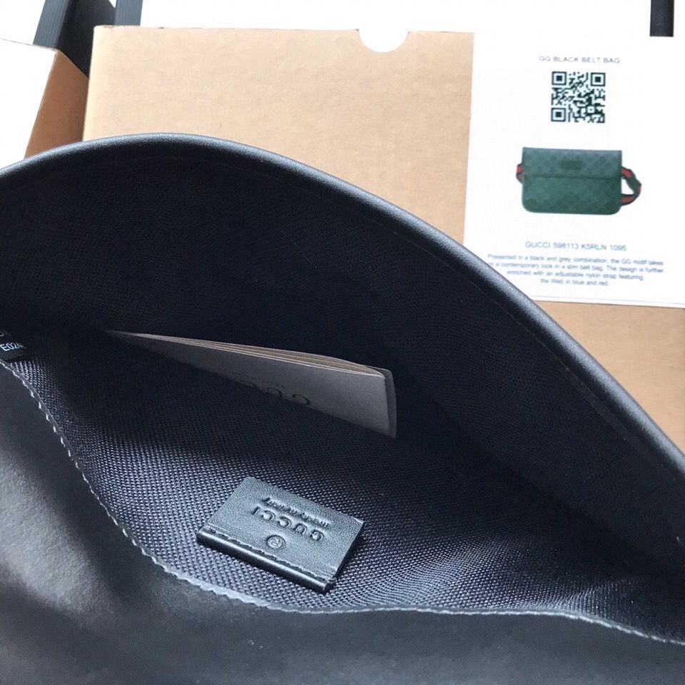 GG Black belt bag - 画像 (4)