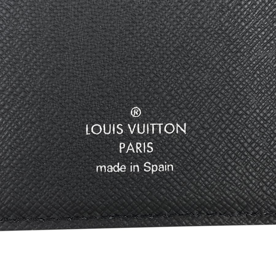 ルイヴィトン LOUIS VUITTON ポルトフォイユ ブラザ 札入れ 小銭入れ 二つ折り シュプリーム SUPREME 長財布 エピ ノワール(ブラック) M67721 - 画像 (12)