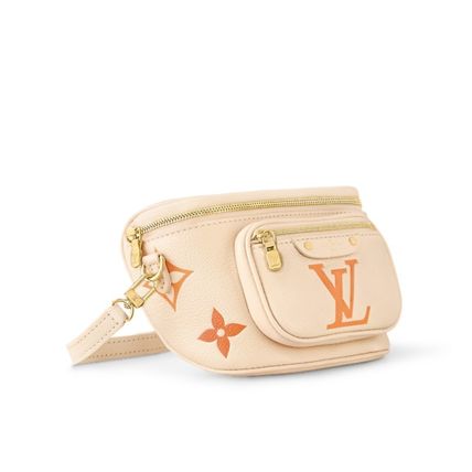 【LOUIS VUITTON】ミニベルトバッグ LV モノグラム レザー ロゴ - 画像 (3)