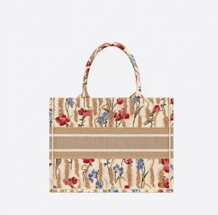 【ディオール】新作!フラワー柄★ディオールブックトートスモールバッグ★ - 画像 (5)