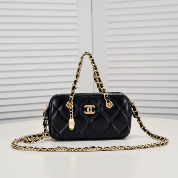 Chanel 23K gold coin chain bag-2 colors