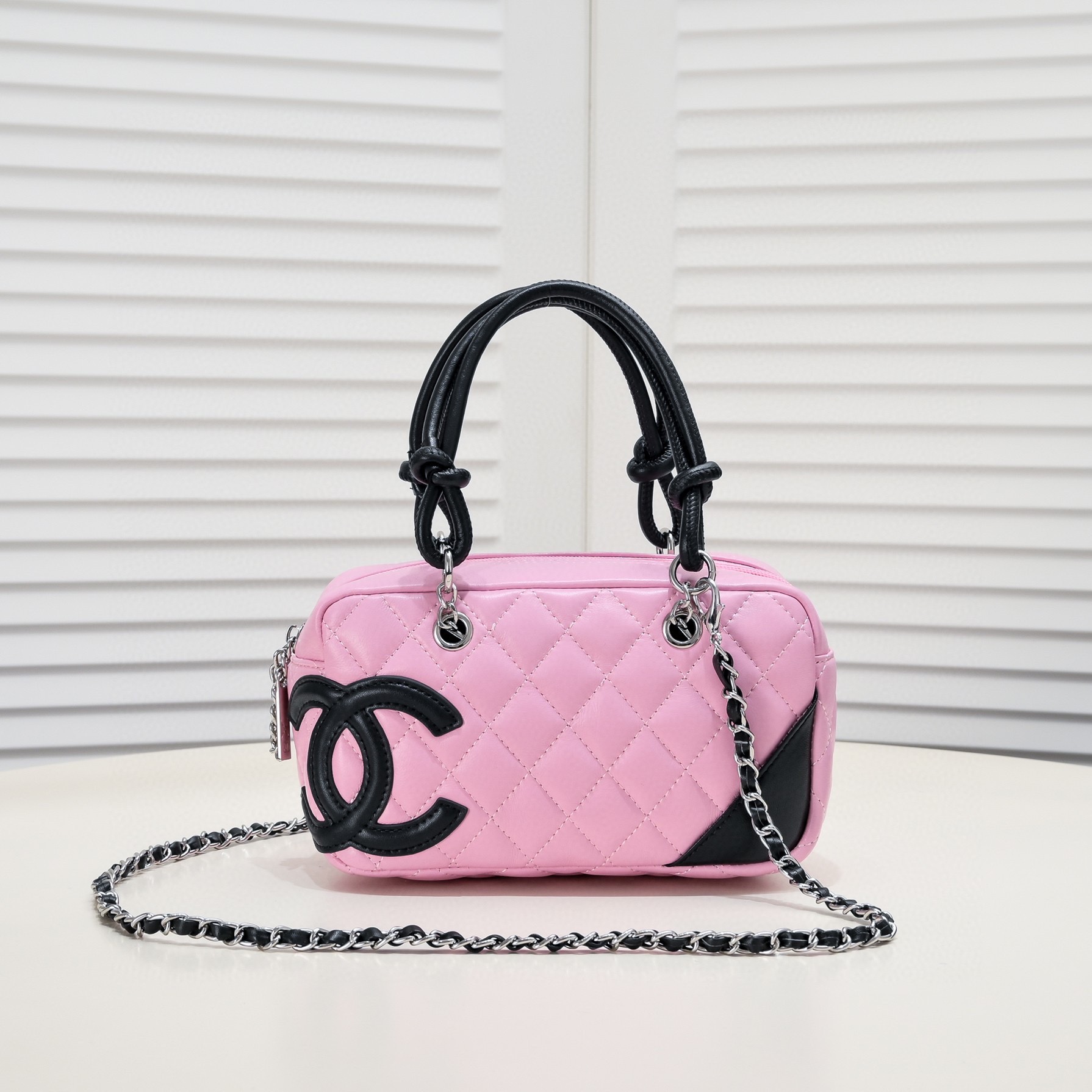 CHANEL A9117 SMALL bowling bag - 画像 (14)