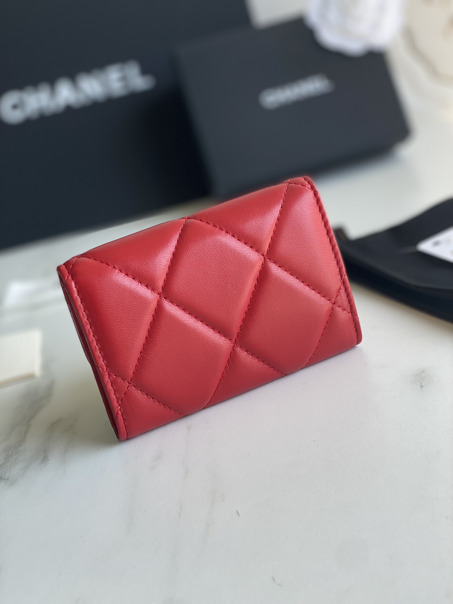 CHANEL 19 FLAP CARD HOLDER AP1790 - 画像 (11)