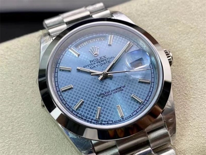 ロレックス デイデイト40 228206 アイスブルー - 画像 (3)