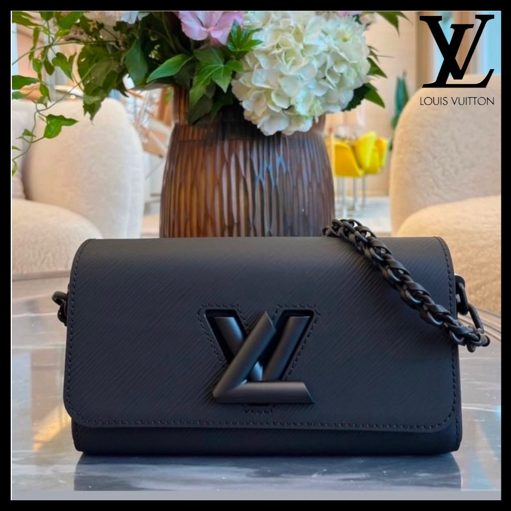 【お洒落なオールブラック☆】Louis Vuitton ツイスト WEST M25336