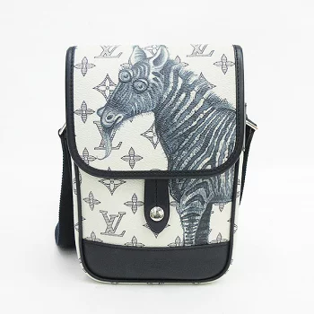 LOUIS VUITTON(ルイヴィトン) モノグラムサバンナ シマウマ メッセンジャーBB 斜めがけ ショルダーバッグ M54247 [ブランドバッグ]