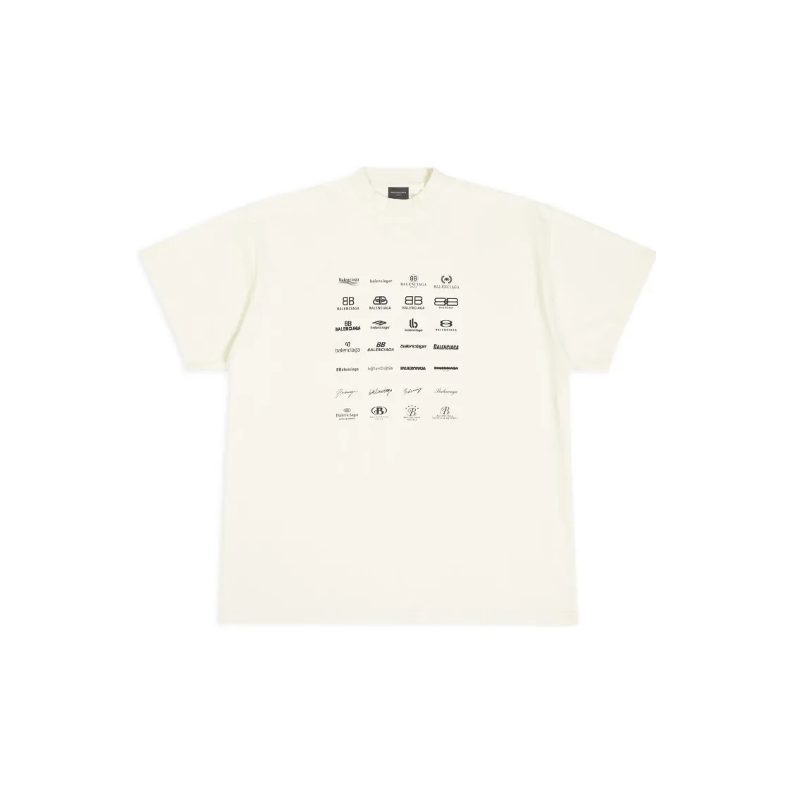 🔥2 つのうち 1 つが無料になります🔥🔥Balenciaga SS23 文字ロゴ印刷 ラウンドネック半袖Tシャツ【50%割引+送料無料】