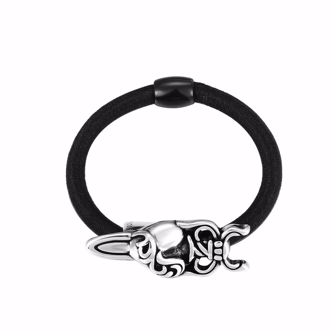 【Chrome Hearts】 ヘアロープ ブレスレット、 新しいネックレス万能シンプルファッションオーナメント - 画像 (2)