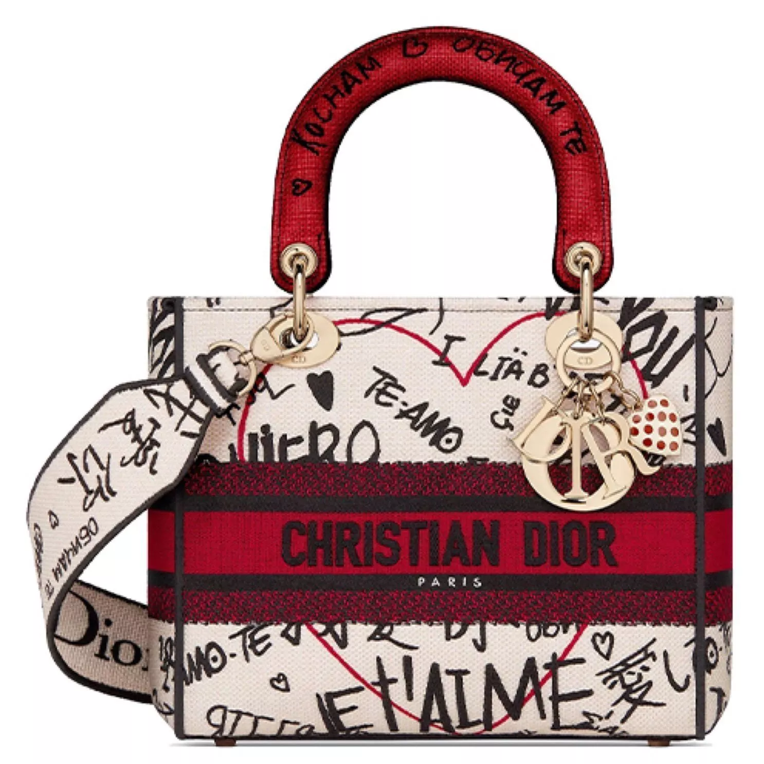 【DIOR】七夕限定 LADY D-LITEハンドバッグ中号【バッグ】 - 画像 (2)