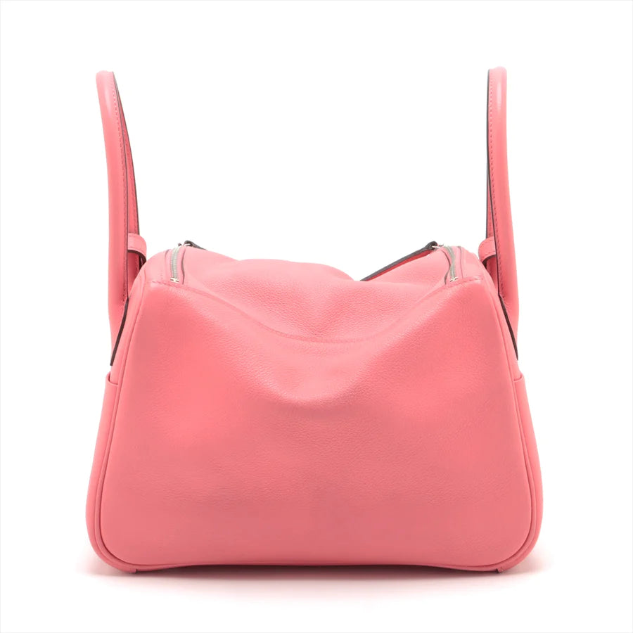 エルメス リンディ26 エバーカラー ローズアザレ シルバー金具 - 画像 (2)