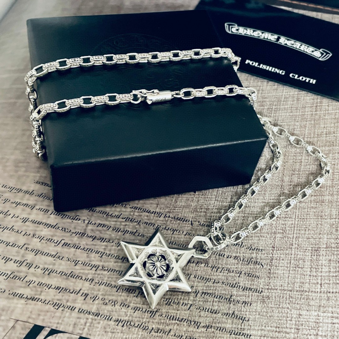 【Chrome Hearts】ネックレス、新しいネックレス万能シンプルファッションオーナメント11 - 画像 (2)