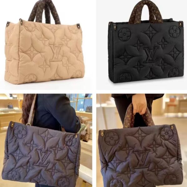 LV 柔らかなコットン素材のトートバッグ【50%オフ+送料無料】