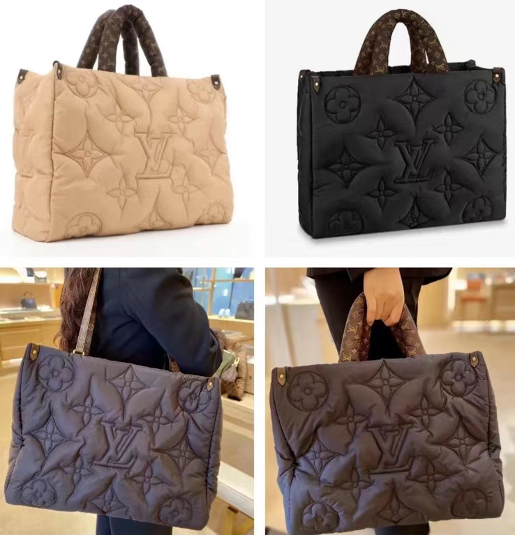 LV 柔らかなコットン素材のトートバッグ【50%オフ+送料無料】