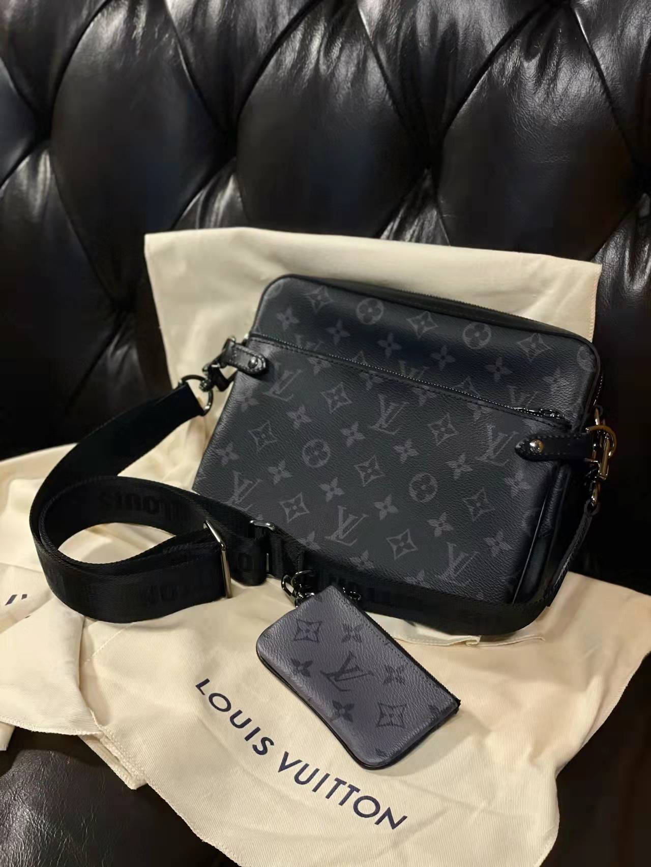 ルイヴィトン★最新作M69443 トリオ・メッセンジャーバッグ★関税込み - 画像 (6)