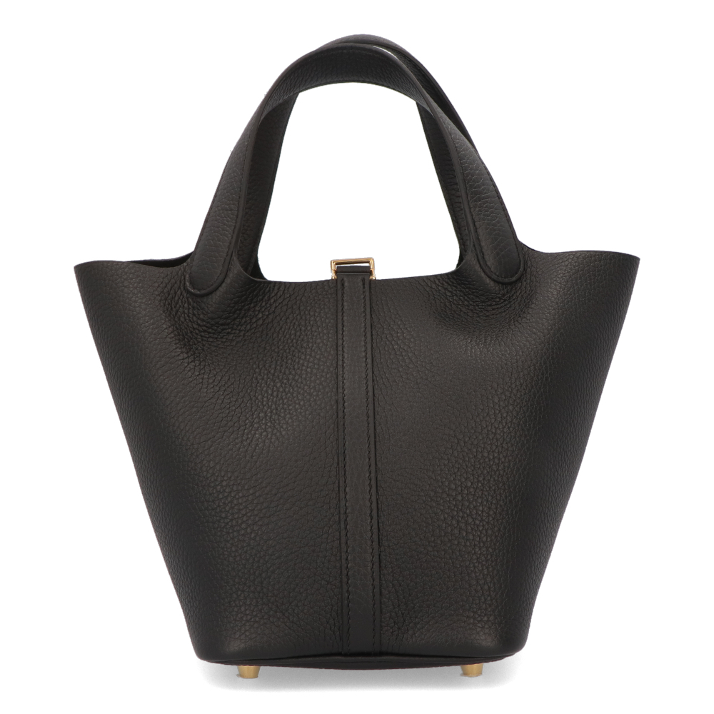 HERMES エルメス ピコタン PM ブラック トリヨン - 画像 (7)