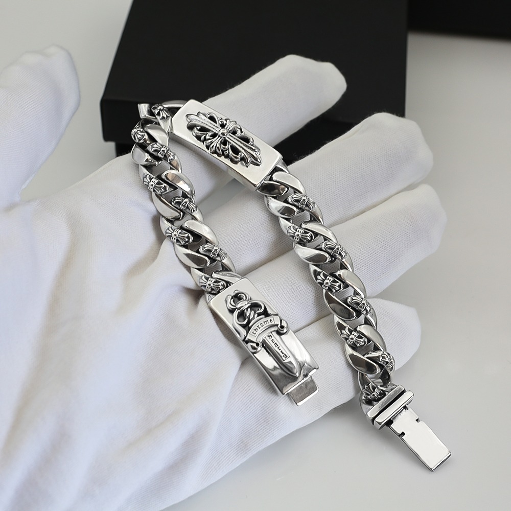 【CHROME HEARTS】ブレスレット、ファッションシンプルなスタイル - 画像 (4)