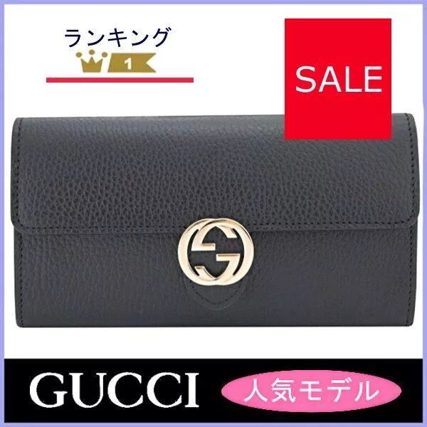 グッチ 長財布 GG 598166 CAO0G 1000 財布 【アウトレット】 ダラーカーフ DOLLAR CALF CONTINENTA - 画像 (7)