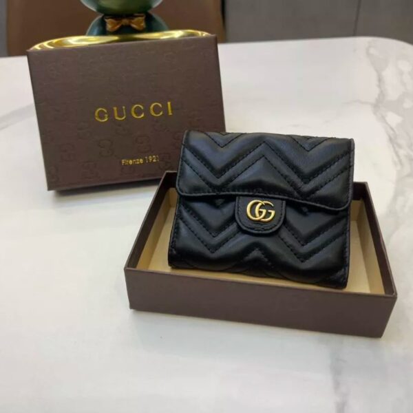 【GUCCI】関税負担なしGUCCI 〔GGマーモント〕 コイン&紙幣 カードケース