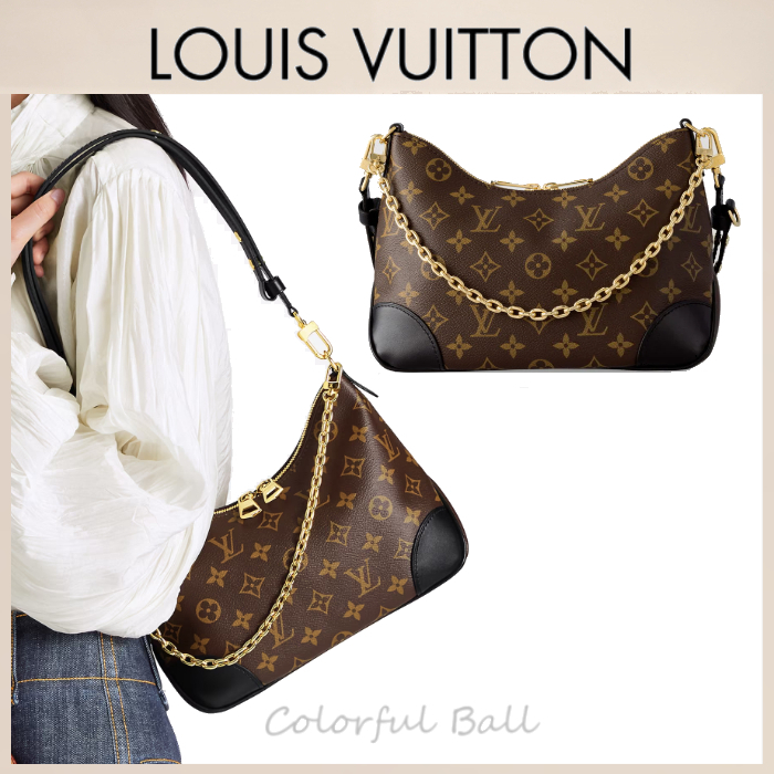 【コーデ格上げ☆】LOUIS VUITTON ブーローニュNM ハンドバッグ M45831 M45832 - 画像 (2)