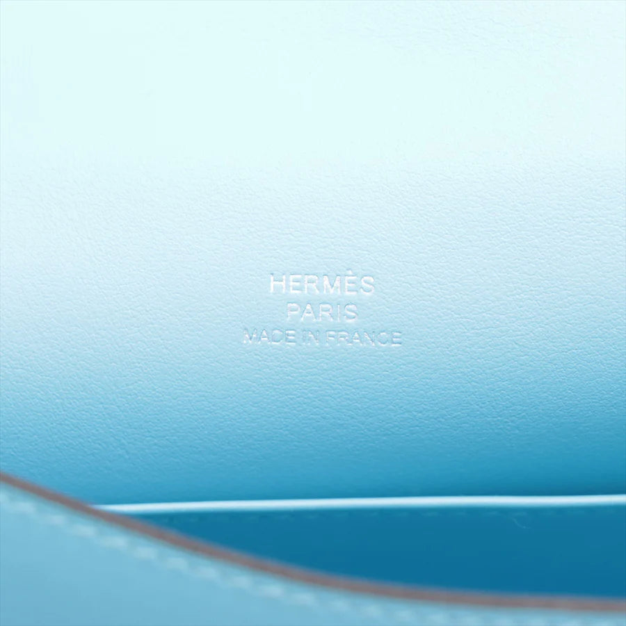 エルメス ポシェットケリー ヴォースイフト ブルーノール シルバー金具 - 画像 (4)