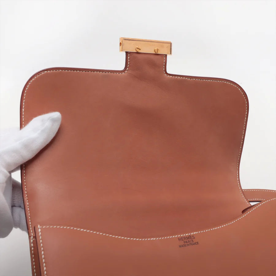 エルメス コンスタンス24 ヴォーシャモニー ナチュラル ゴールド金具 - 画像 (4)