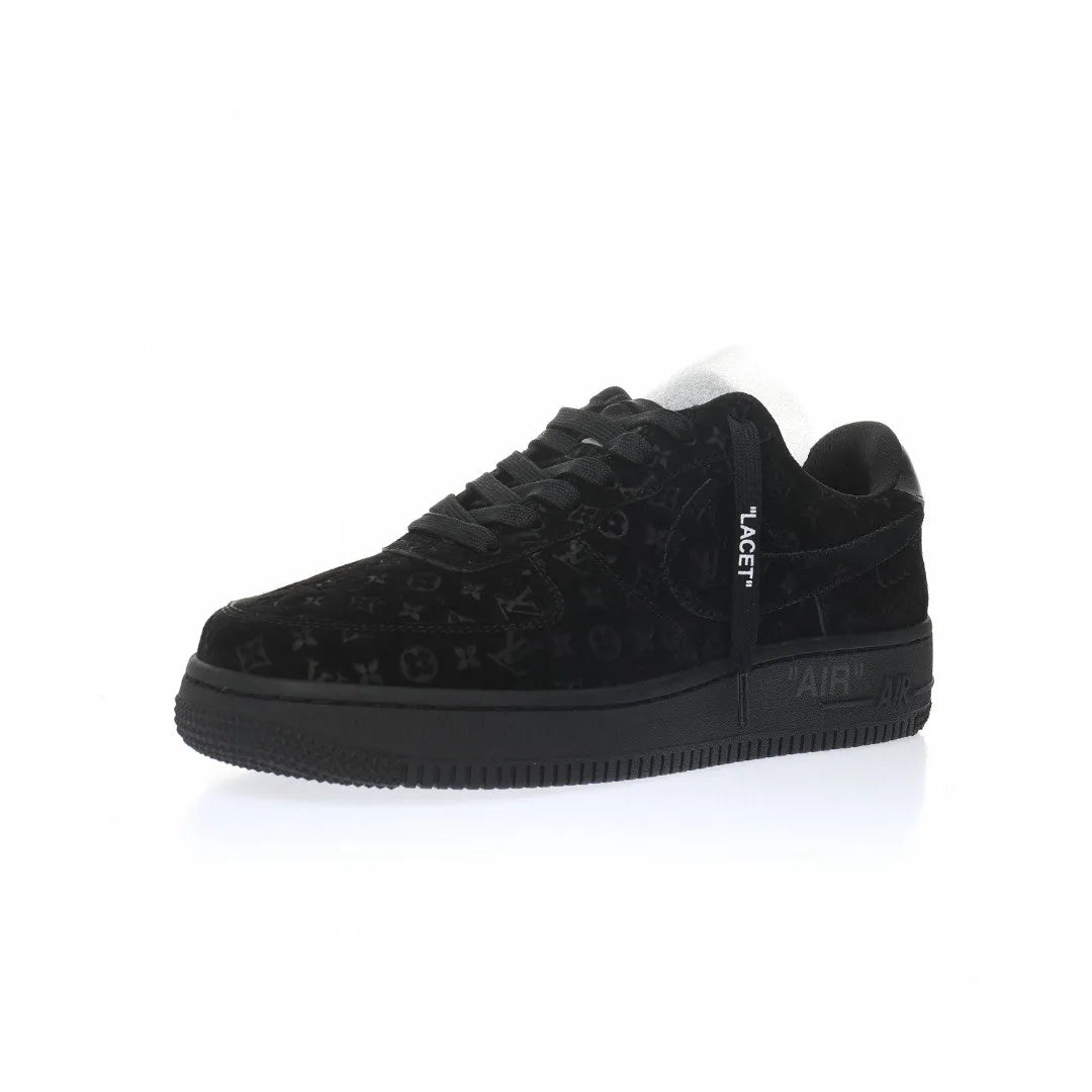 【日本未入荷】♪超入手困難LOUIS VUITTON X NIKE AIR FORCE1 黒【代金引換】 - 画像 (2)