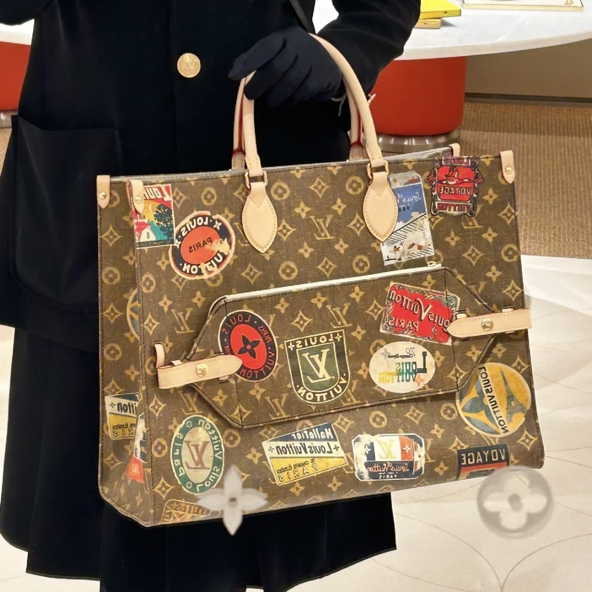 【アクセントに★】Louis Vuitton オンザゴーヴォワヤージュ M47147 - 画像 (6)